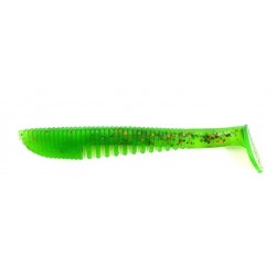 Силіконова приманка для риболовлі, Taipan Pike-Kill, 3,0 дюйми, 8шт/уп, колір №08 Green neon